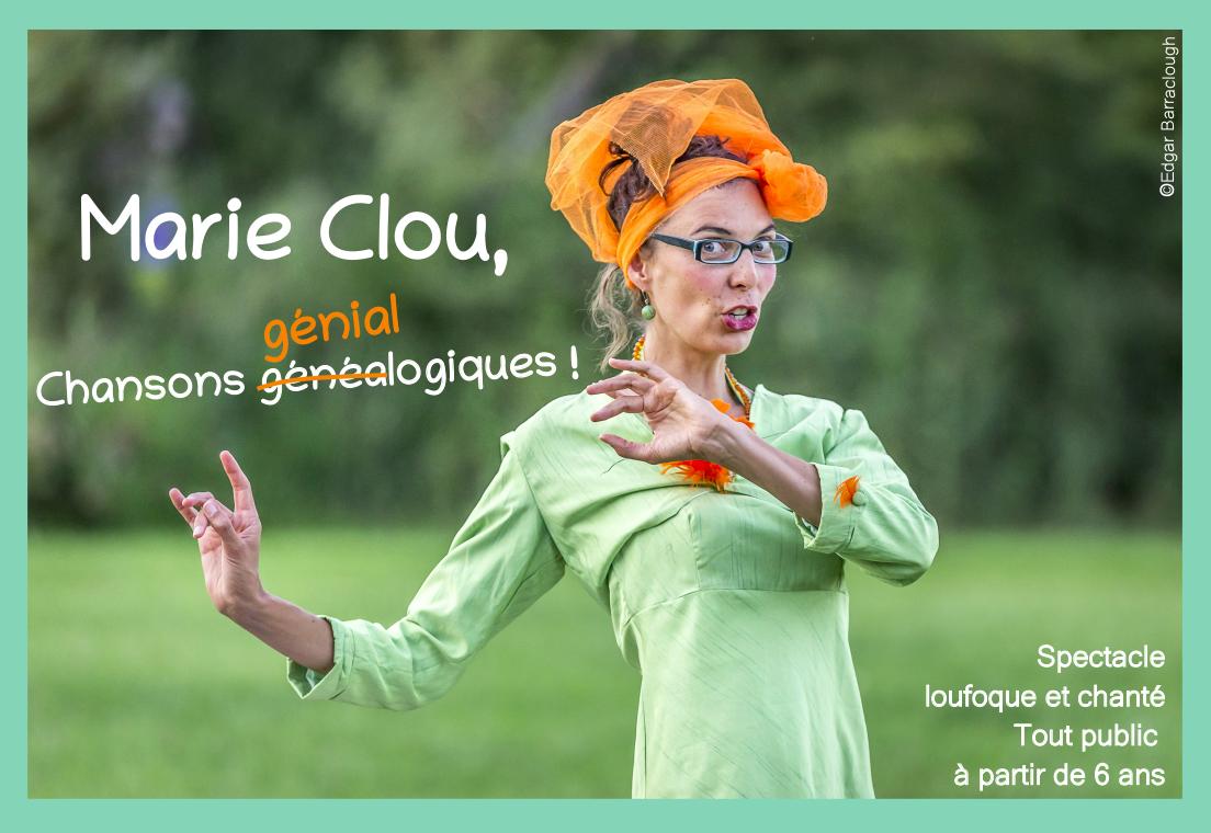 Marie Clou, Chansons Génialogiques