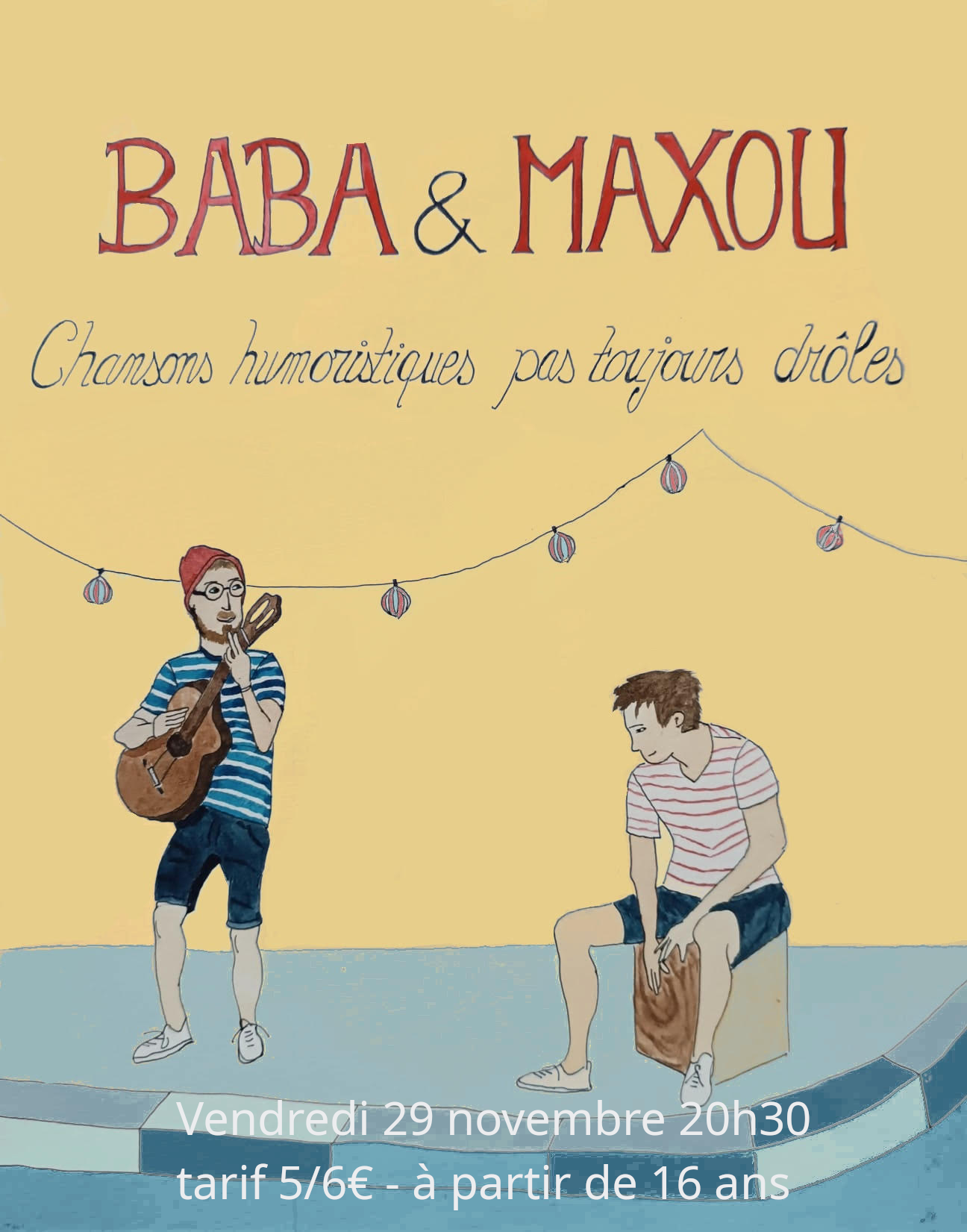 Baba et Maxou - chansons humoristiques pas toujours drôles