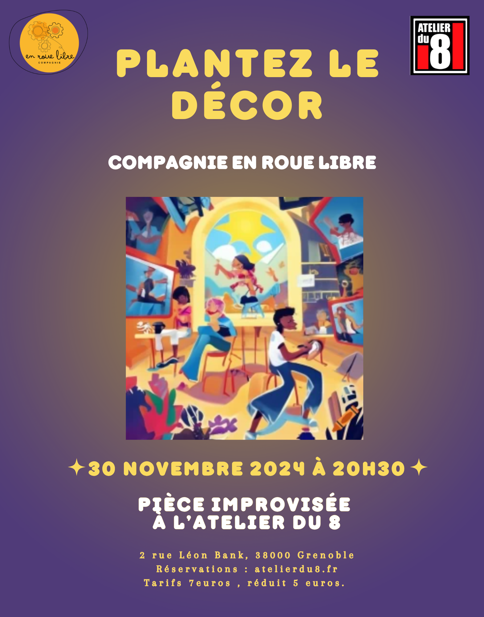 Plantez le décor - par la cie En Roue Libre